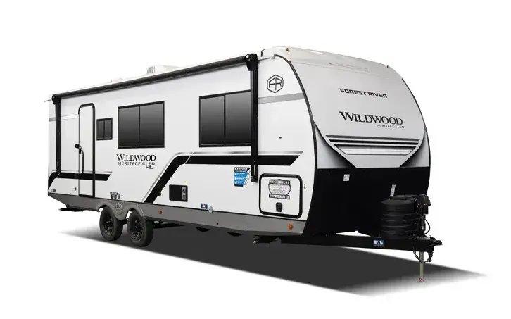 Forest River Wildwood Heritage Glen 261FKRB exterior
