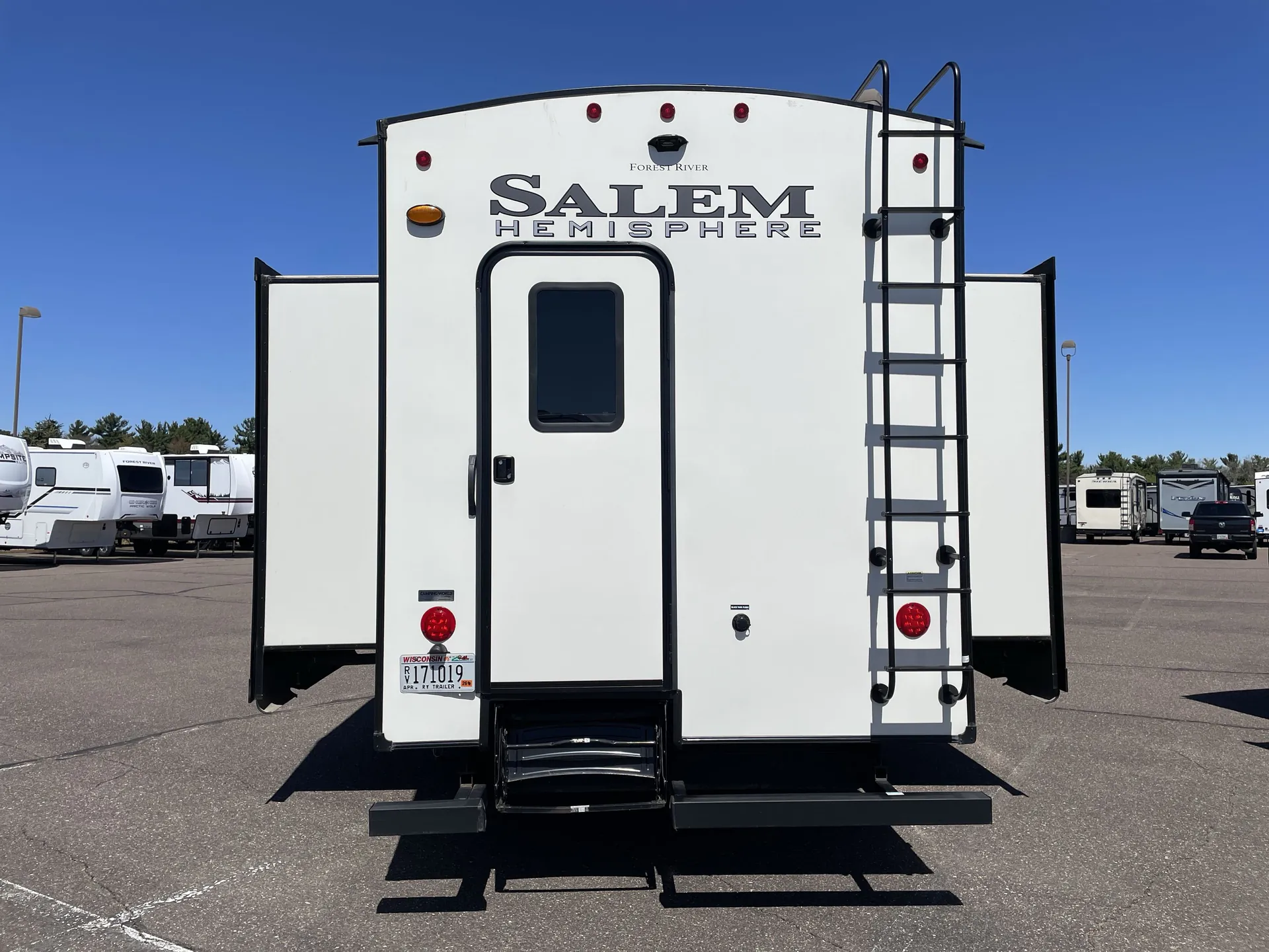 2023 Forest River Salem Hemisphere 356QB — backside