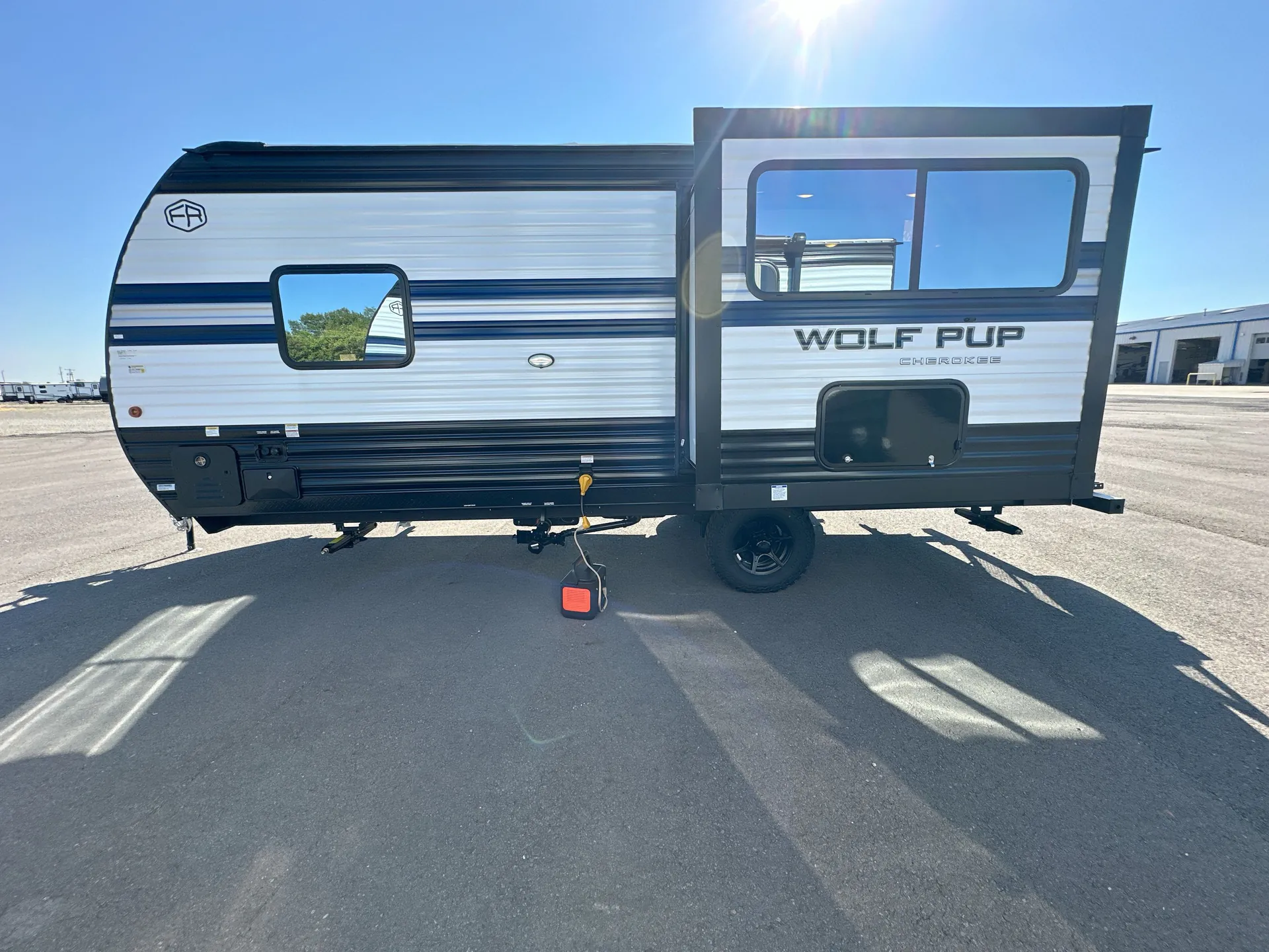 2027 Forest River Cherokee Wolf Pup 17SC — campside