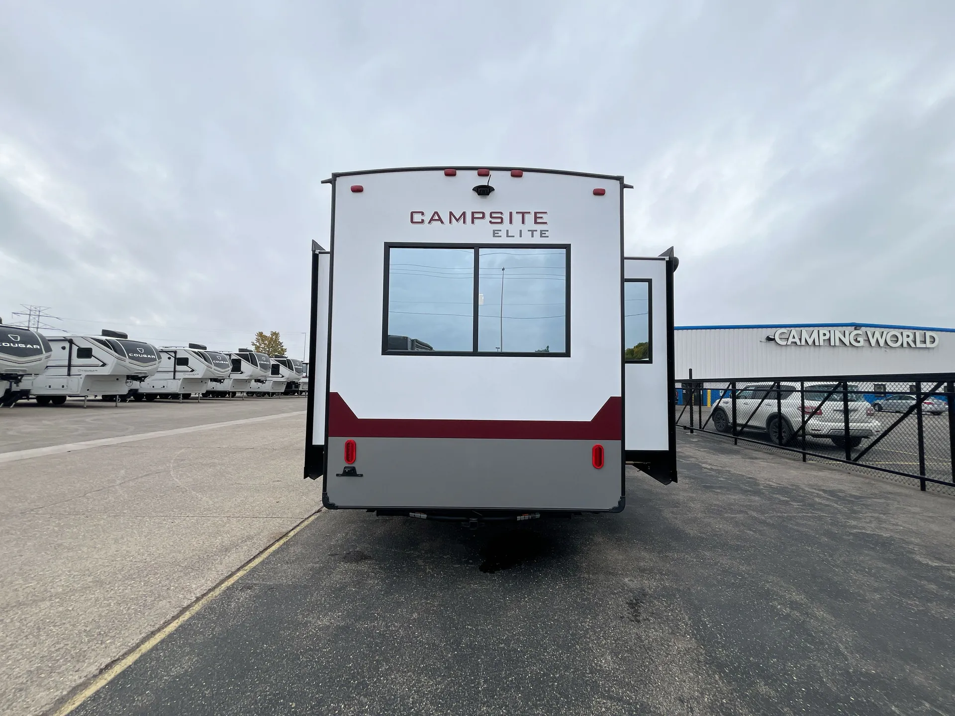 2027 Forest River Campsite Elite 36RF — backside