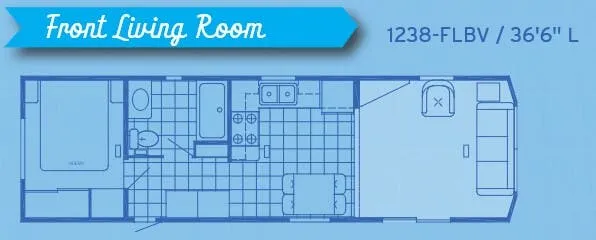 Canterbury RV Bayview 1238-FLBV floor plan