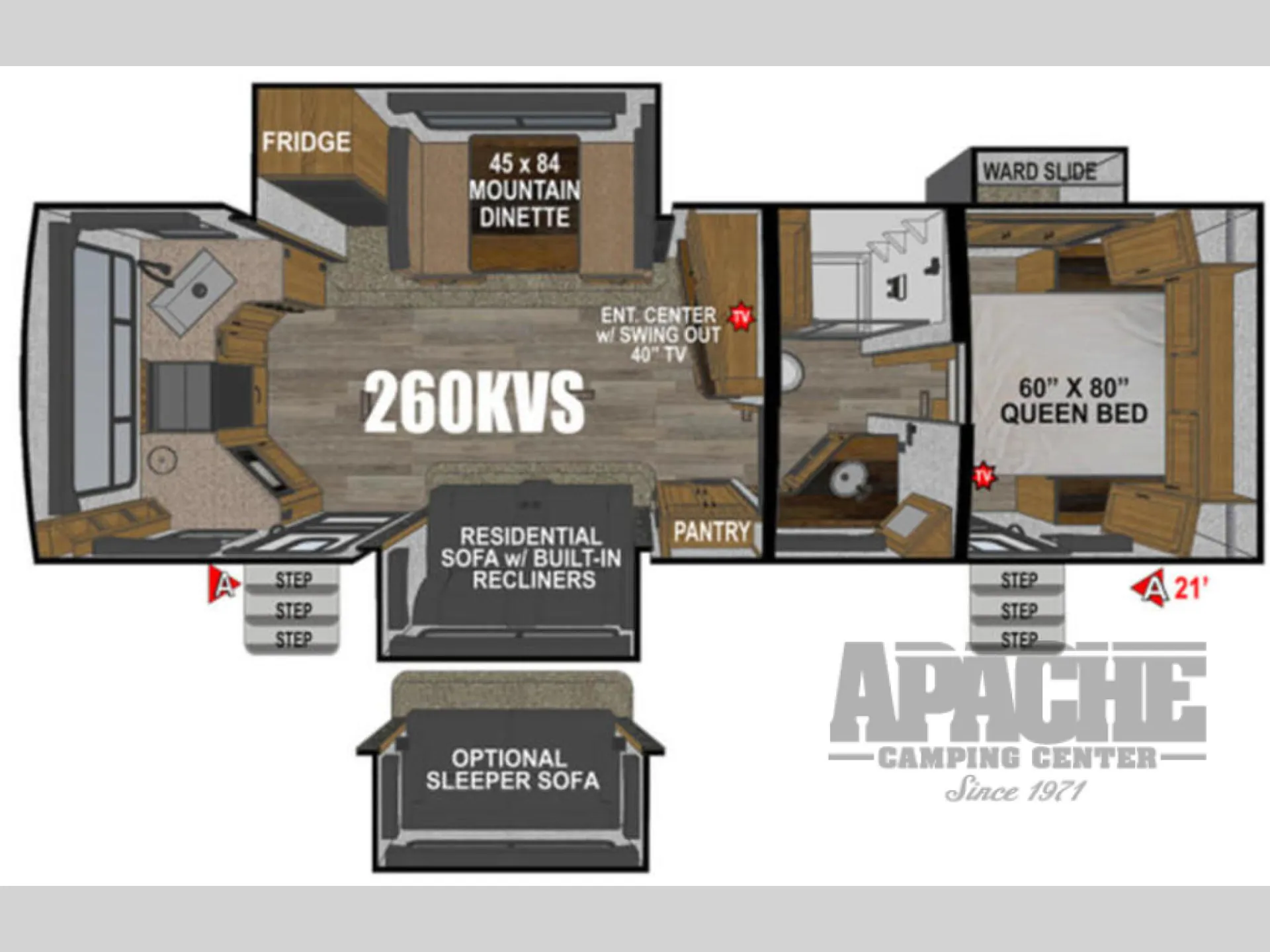 2026 Outdoors RV Mountain Series Black Stone 260KVS - Photo 3