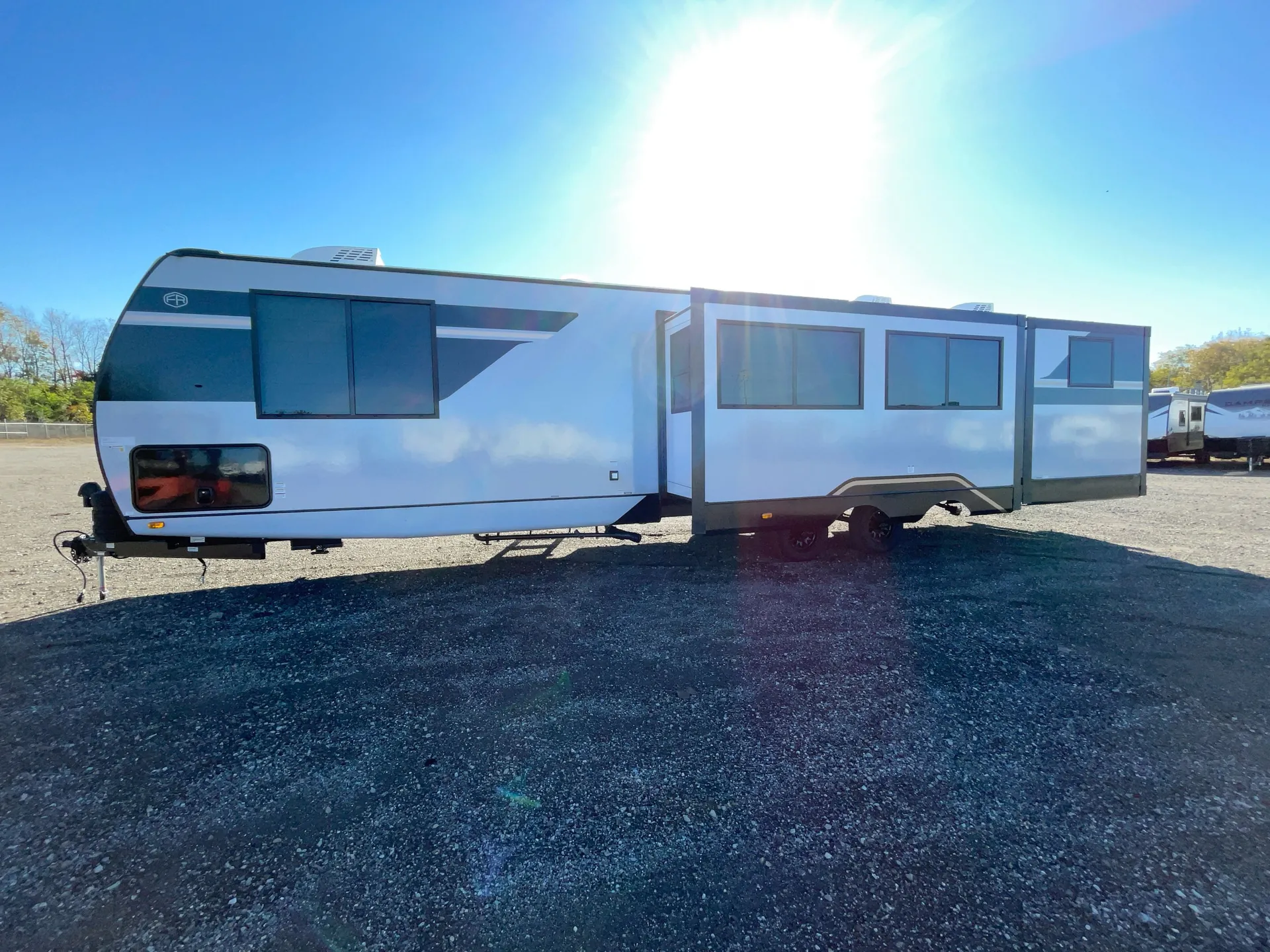 2026 Forest River Vibe 3400BH — off campside