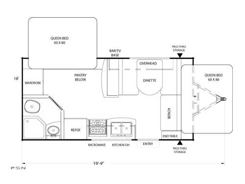2011 Coachmen Freedom Express LTZ 19SQX - Photo 2