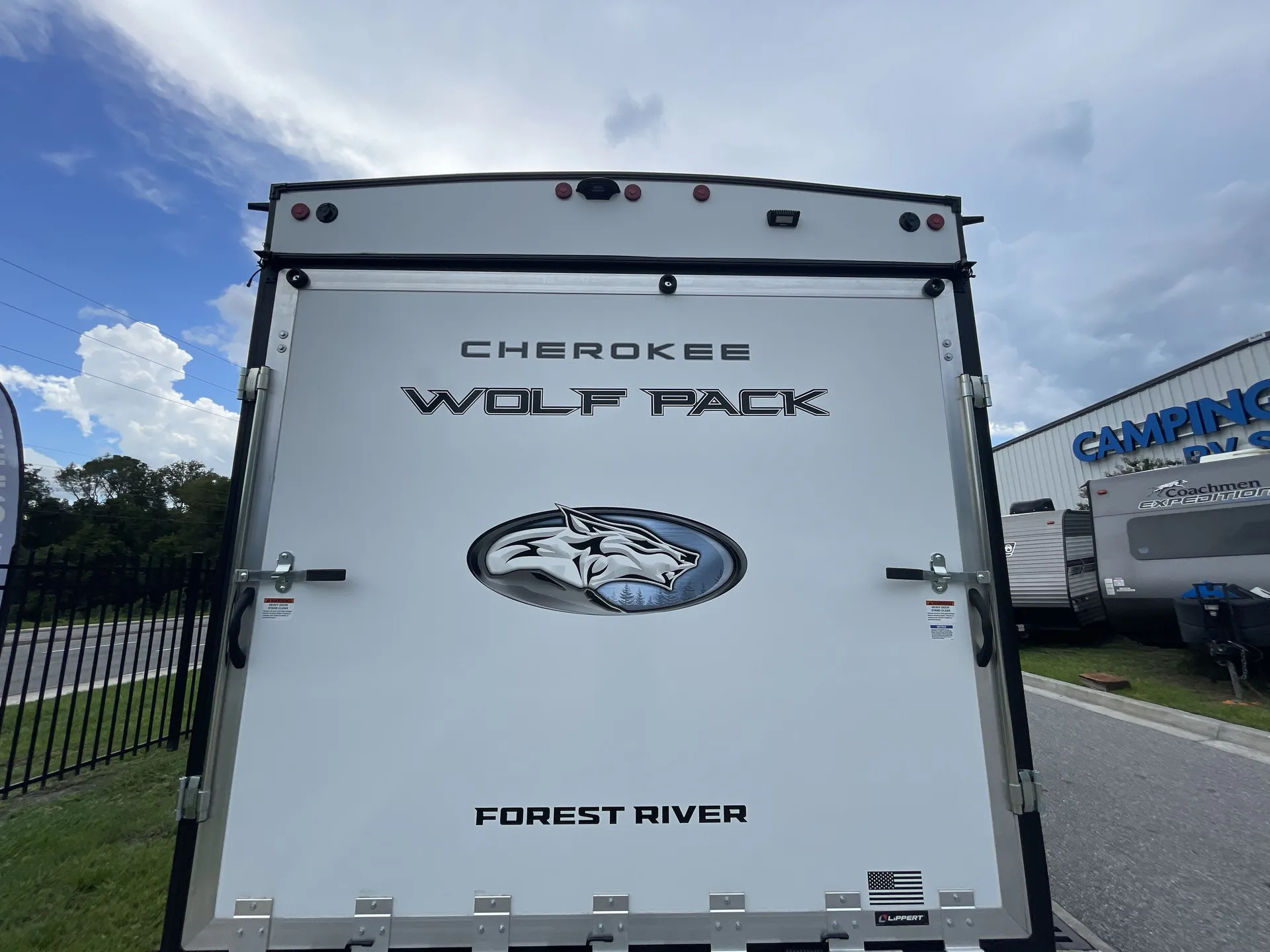 2027 Forest River Cherokee Wolf Pack 25 14 — backside