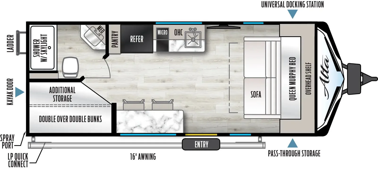 2027 East to West Alta 1800MBH - Floor plan