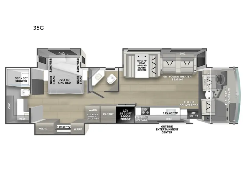 2025 Forest River FR3 Plus 35G - Photo 3