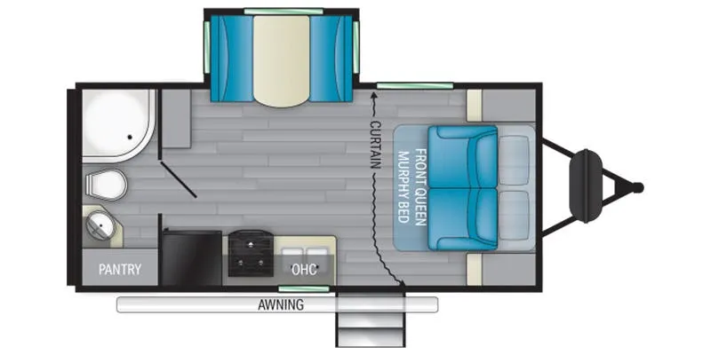 Heartland Sundance Ultra-Lite SDTT 189 floor plan