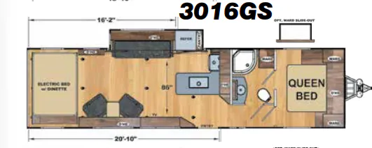Eclipse Attitude 3016GS floor plan