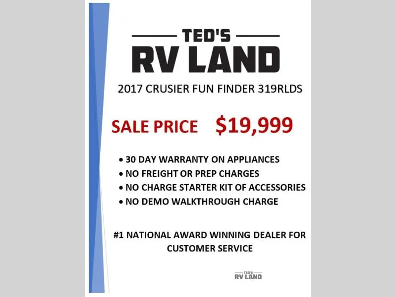 2017 Cruiser RV Fun Finder Signature 319RLDS - Photo 3