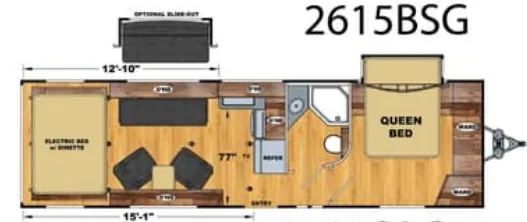 Eclipse Attitude 2615BSG floor plan