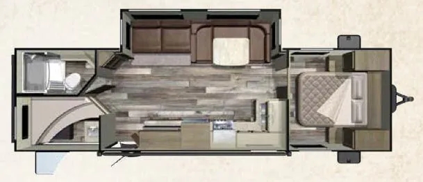 Starcraft Mossy Oak 282BH floor plan