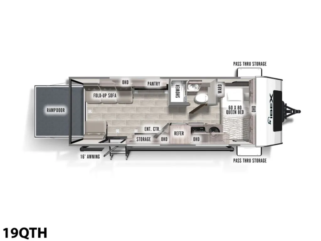 2021 Forest River IBEX 19QTH - Photo 3