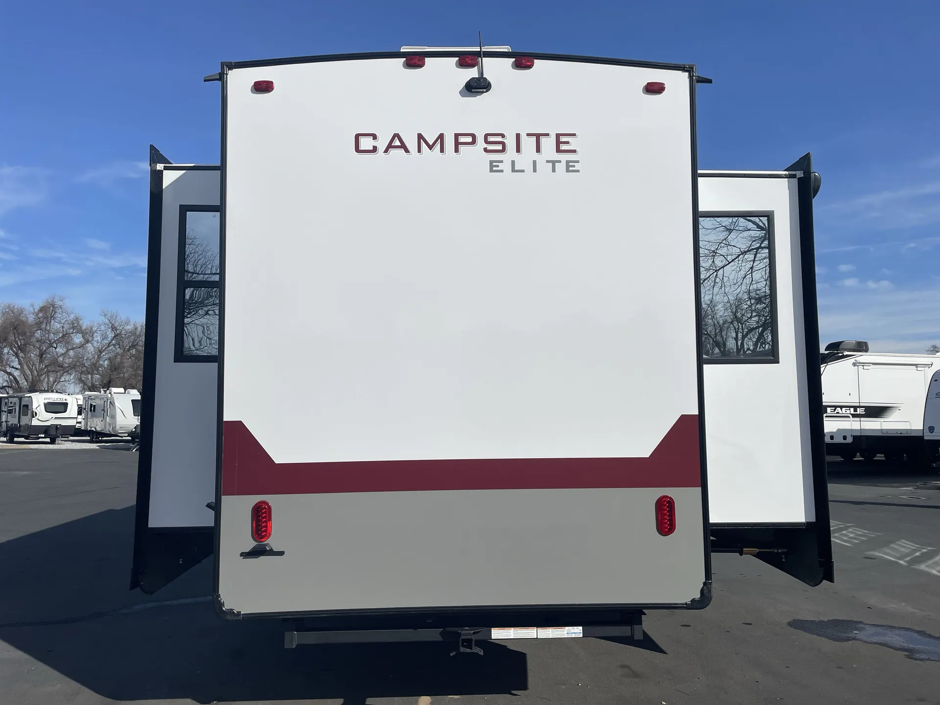 2026 Forest River Campsite Elite 36AK — backside