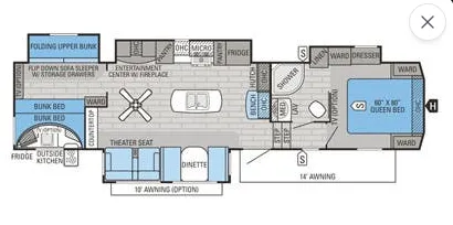 2016 Jayco Eagle 325BHQS - Photo 4