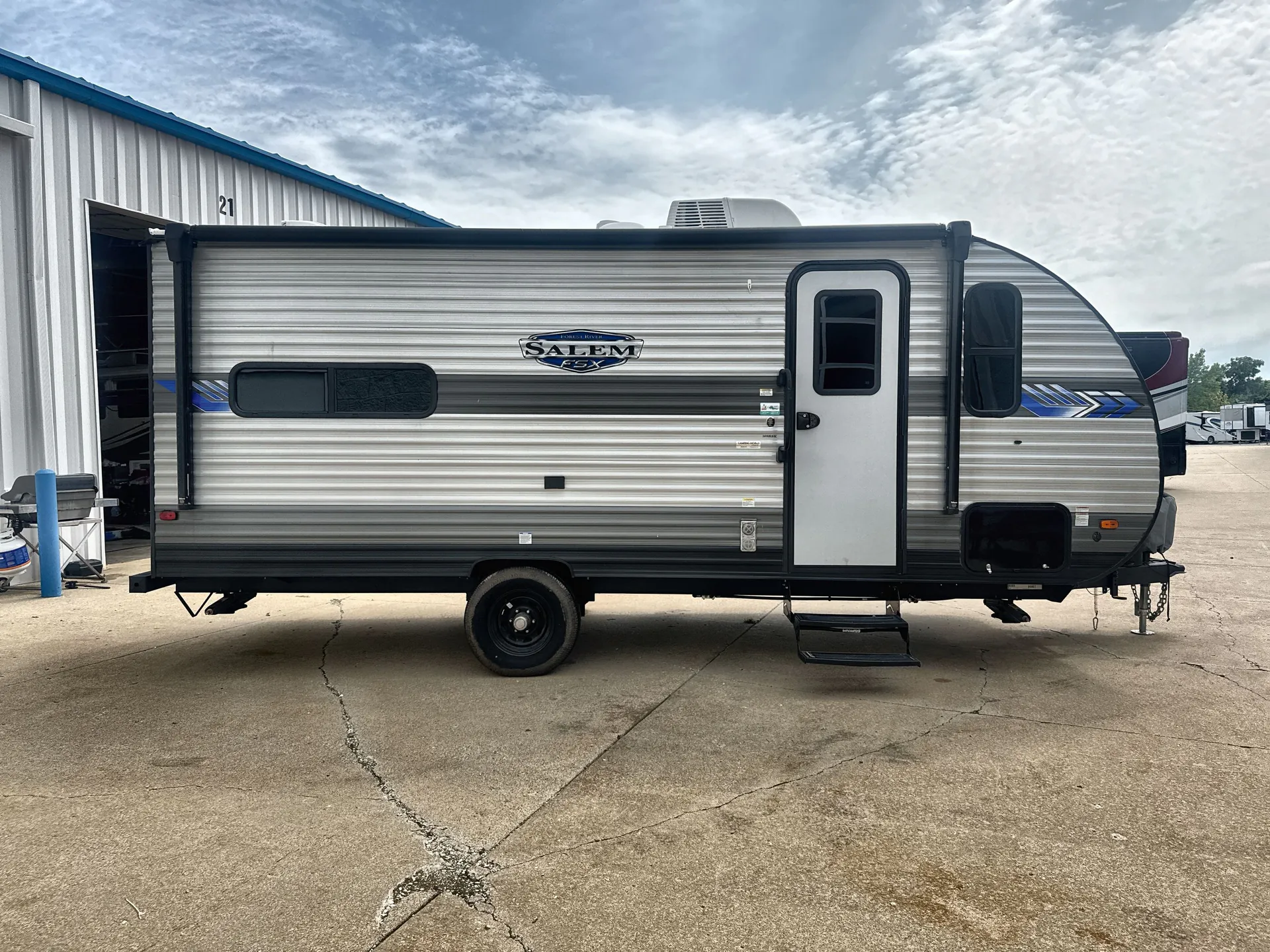 2023 Forest River Salem FSX 169RSK — campside