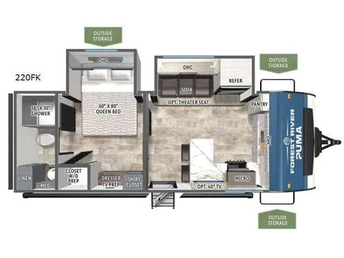 2026 Forest River Puma 220FK, Photos photo 2