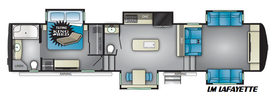 Heartland Landmark LM Lafayette floor plan