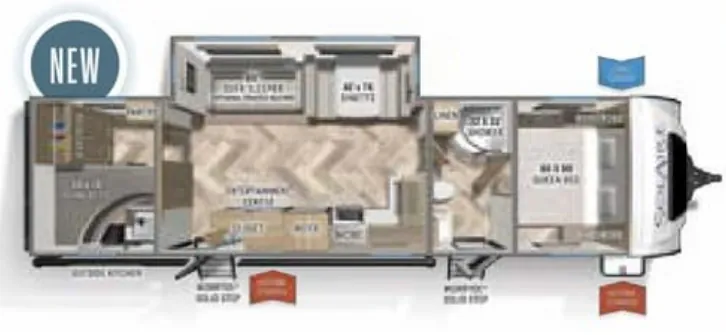 Palomino Solaire 315DQBH exterior
