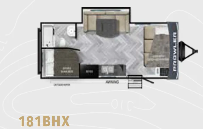 Heartland Prowler Lynx 181BHX floor plan