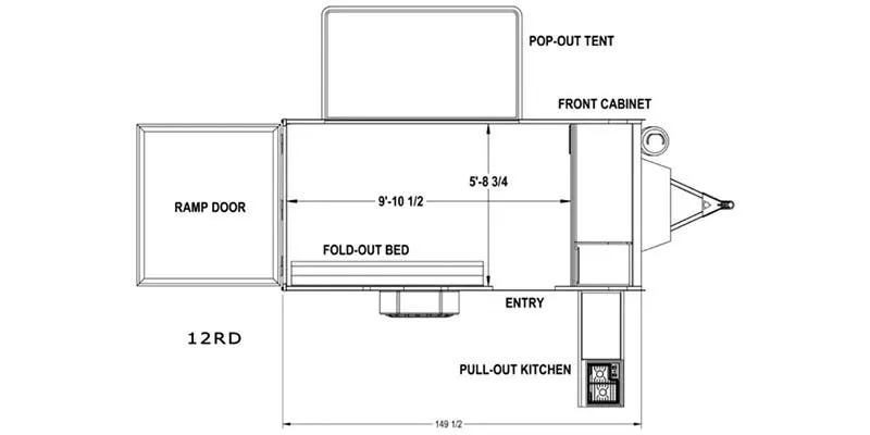 Eclipse Moxi 12RD floor plan