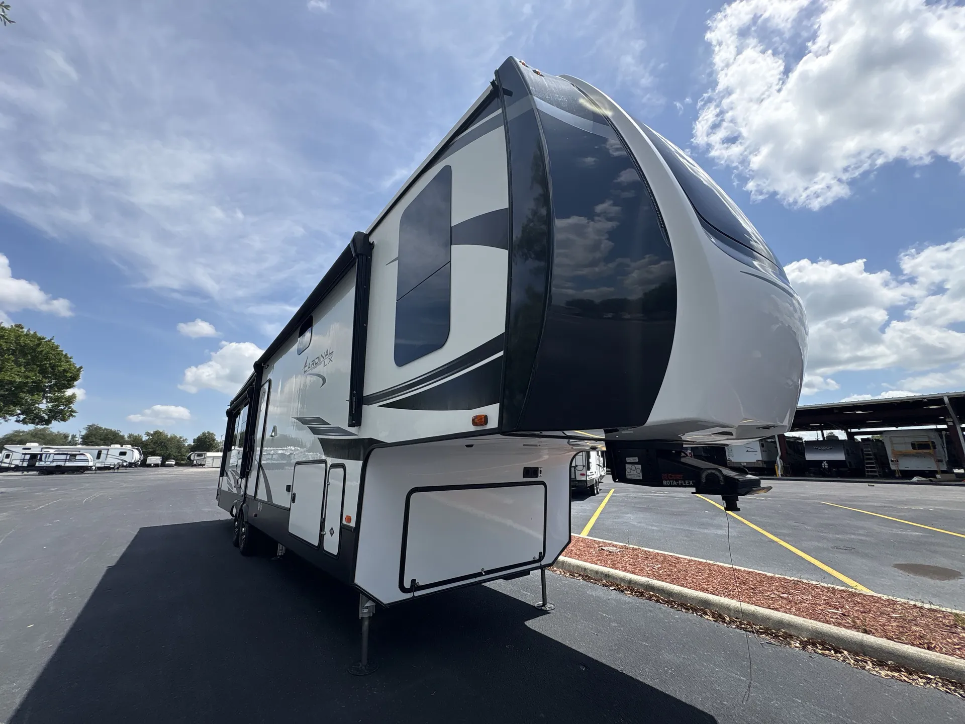 2022 Forest River Cardinal Luxury 380RLX — campside