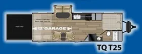 Heartland Torque TQ T25 floor plan
