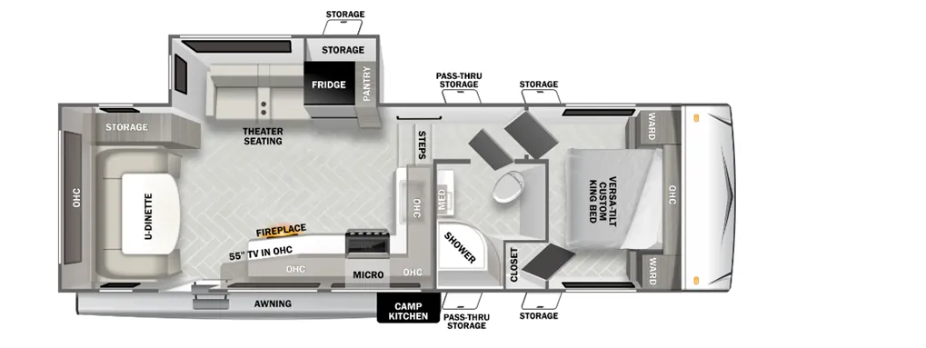 Forest River EVO F2505 floor plan