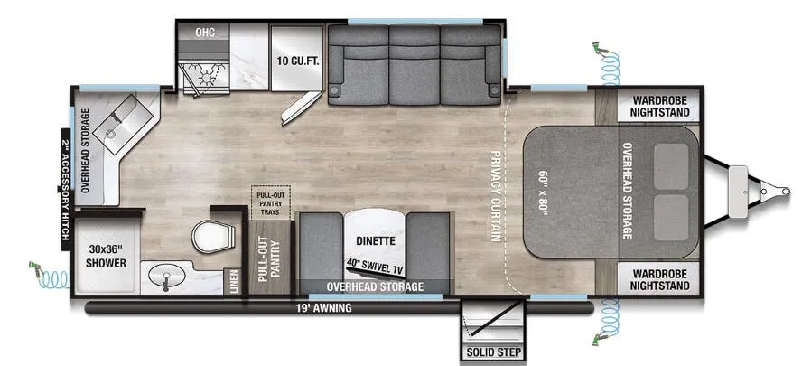 Alliance RV Delta ML226 floor plan