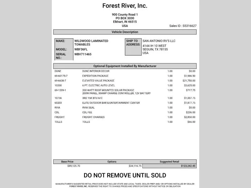 2026 Forest River Wildwood Heritage Glen Elite 36FL - Photo 3