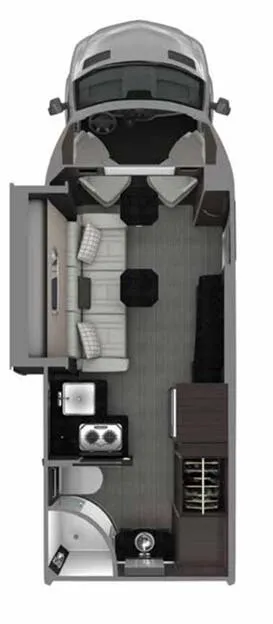 Airstream Atlas BASE floor plan