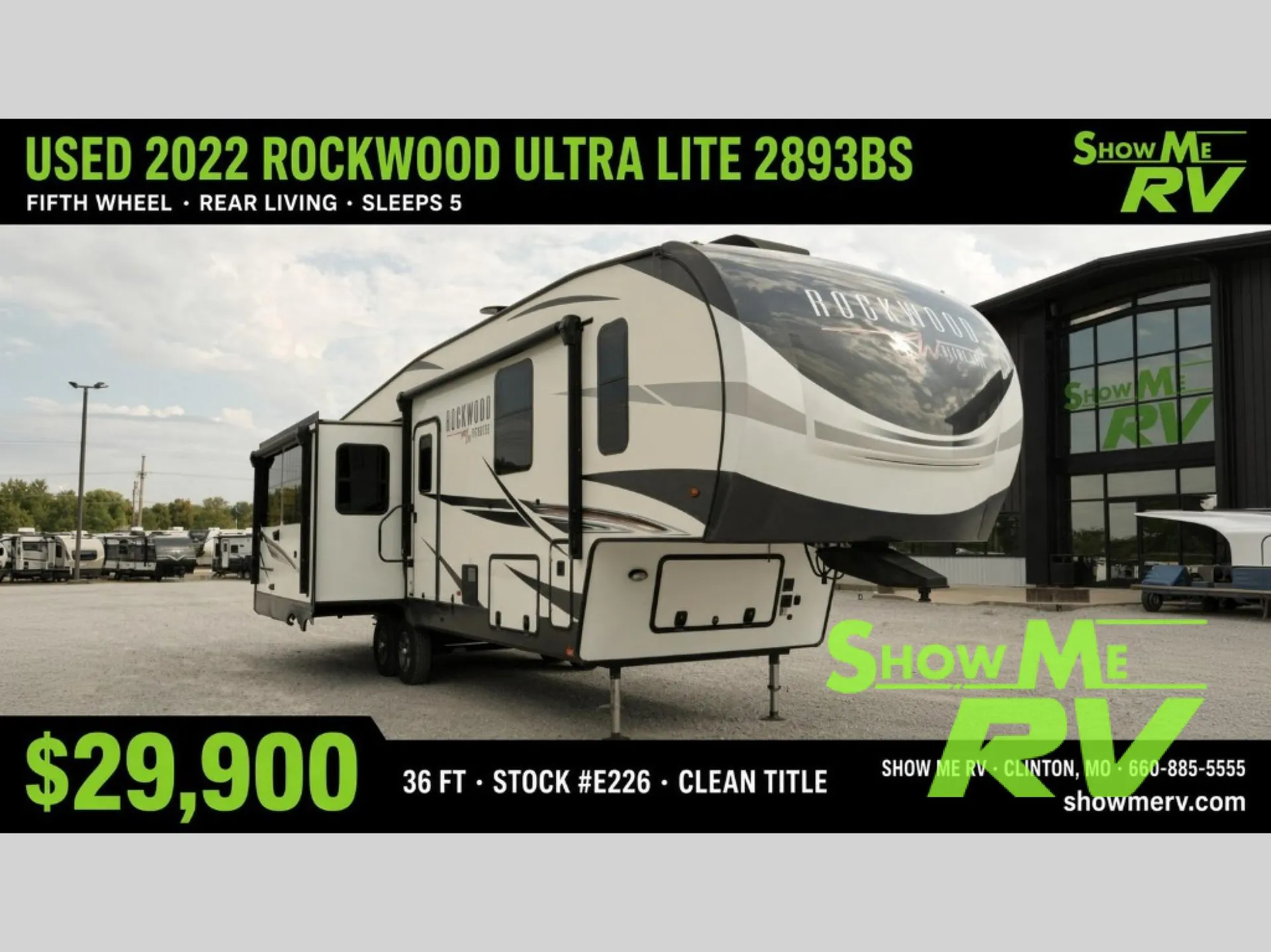 2022 Forest River Rockwood Ultra Lite 2893BS - Photo 2