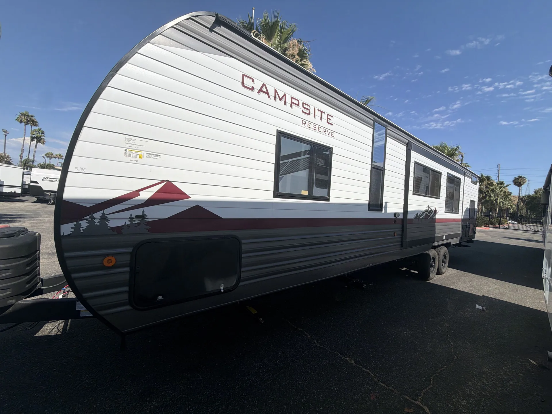 2027 Forest River Campsite Reserve 29TJ — off campside