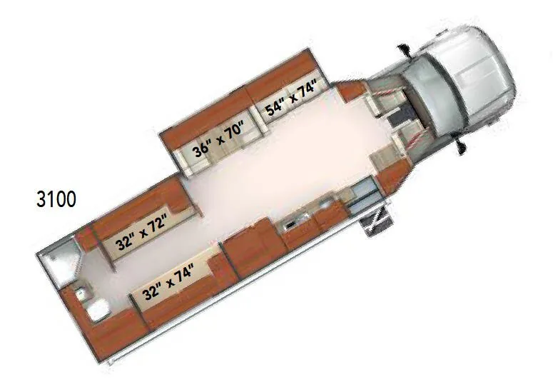Phoenix Cruiser 3100 floor plan