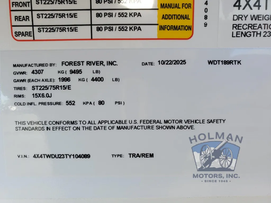 2026 Forest River Wildwood FSX 189RTK, Photos photo 31