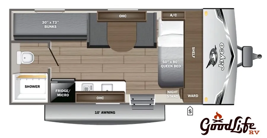2026 Jayco Jay Flight SLX 170BH floor plan
