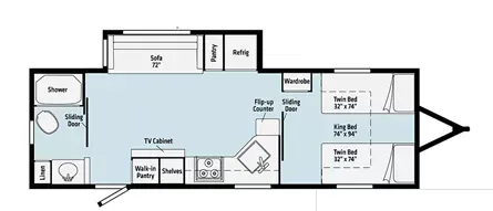 2022 Winnebago Minnie 2327TB - Photo 3