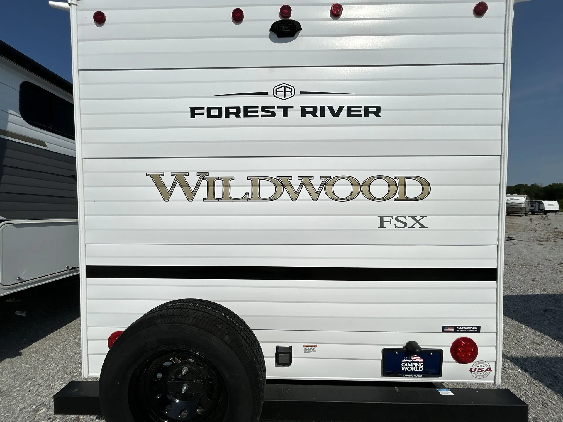 2027 Forest River Wildwood FSX 135ICE — backside