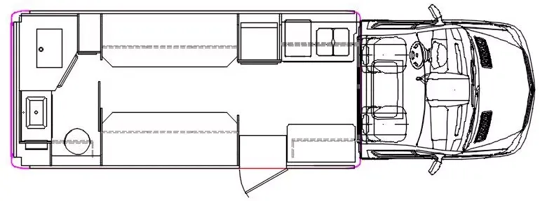 Chinook RV Concourse MT floor plan