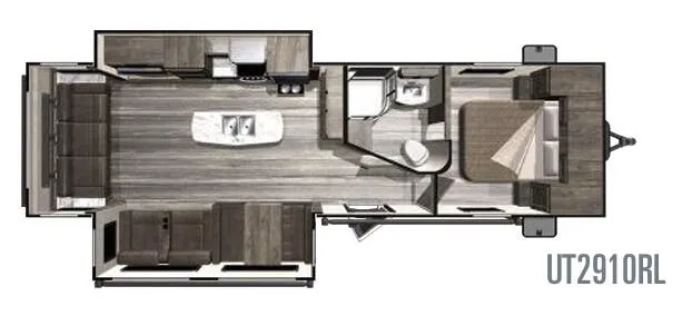 Highland Ridge Open Range Ultra Lite UT2910RL floor plan
