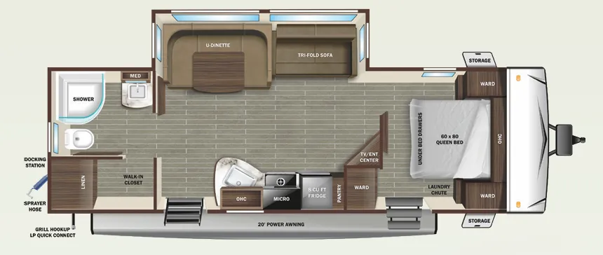 Starcraft Super Lite 252RB floor plan