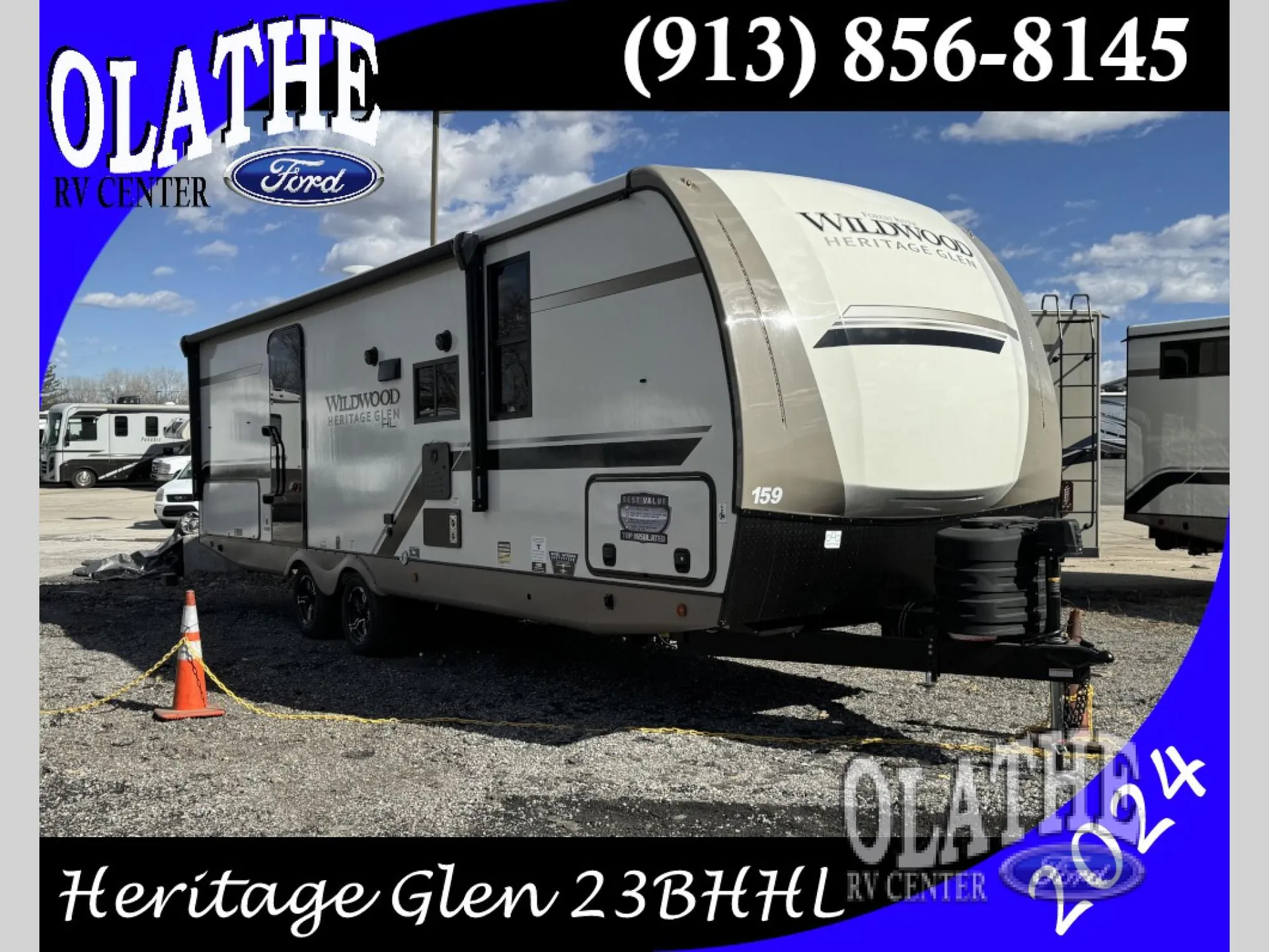 2024 Forest River Wildwood Heritage Glen Hyper-Lyte 23BHHL - Photo 2
