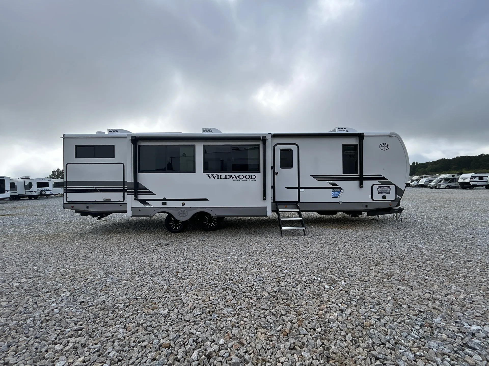 2027 Forest River Wildwood Heritage Glen 310BHI — campside