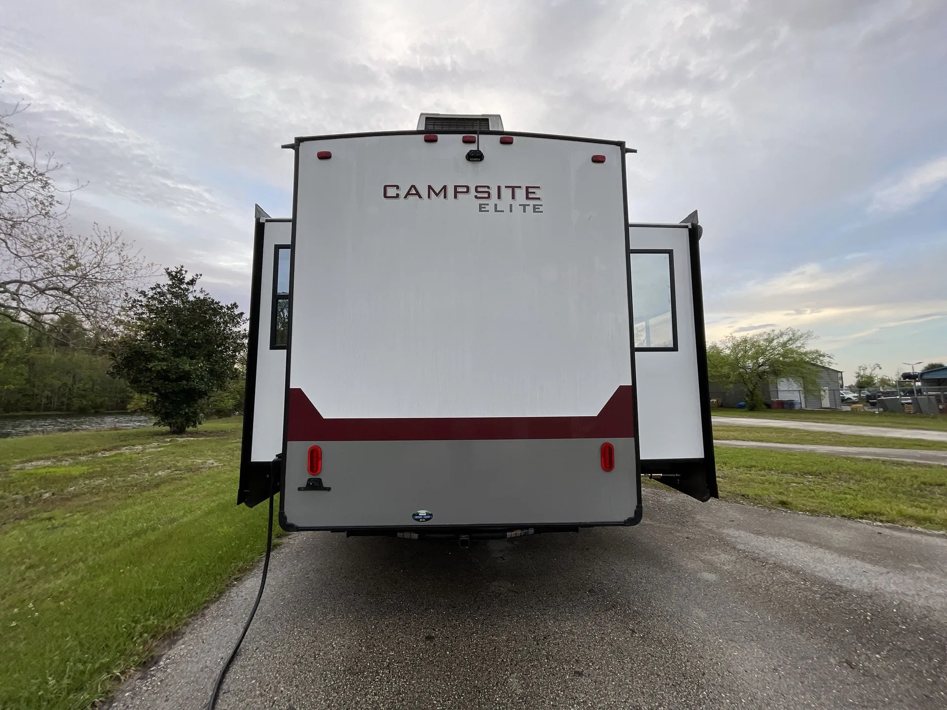 2026 Forest River Campsite Elite 36AK — backside