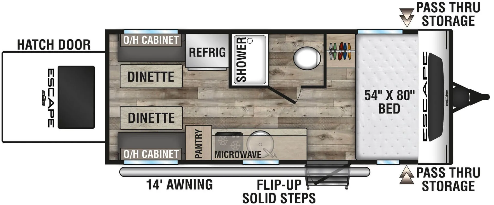 K-Z Escape E17 Hatch floor plan