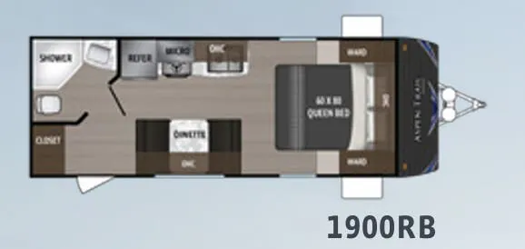 Dutchmen Aspen Trail 1900RB floor plan