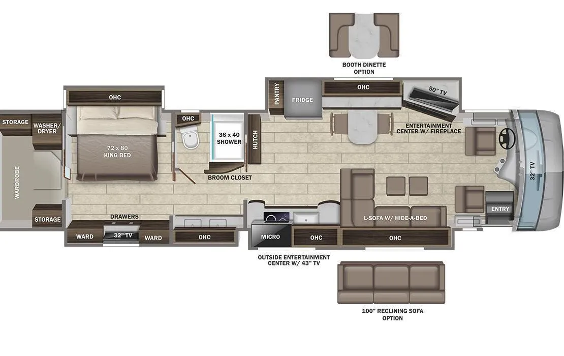 Entegra Coach Anthem 44Z floor plan