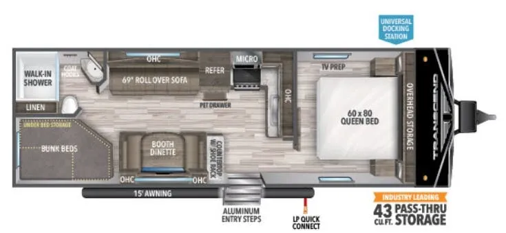 Grand Design Transcend Xplor 247BH exterior