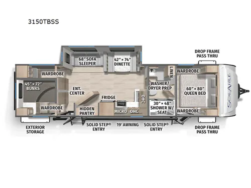 2027 Forest River Solaire 3150TBSS, Photos photo 2