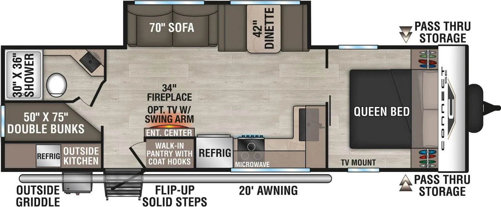 K-Z Connect SE C271BHKSE floor plan
